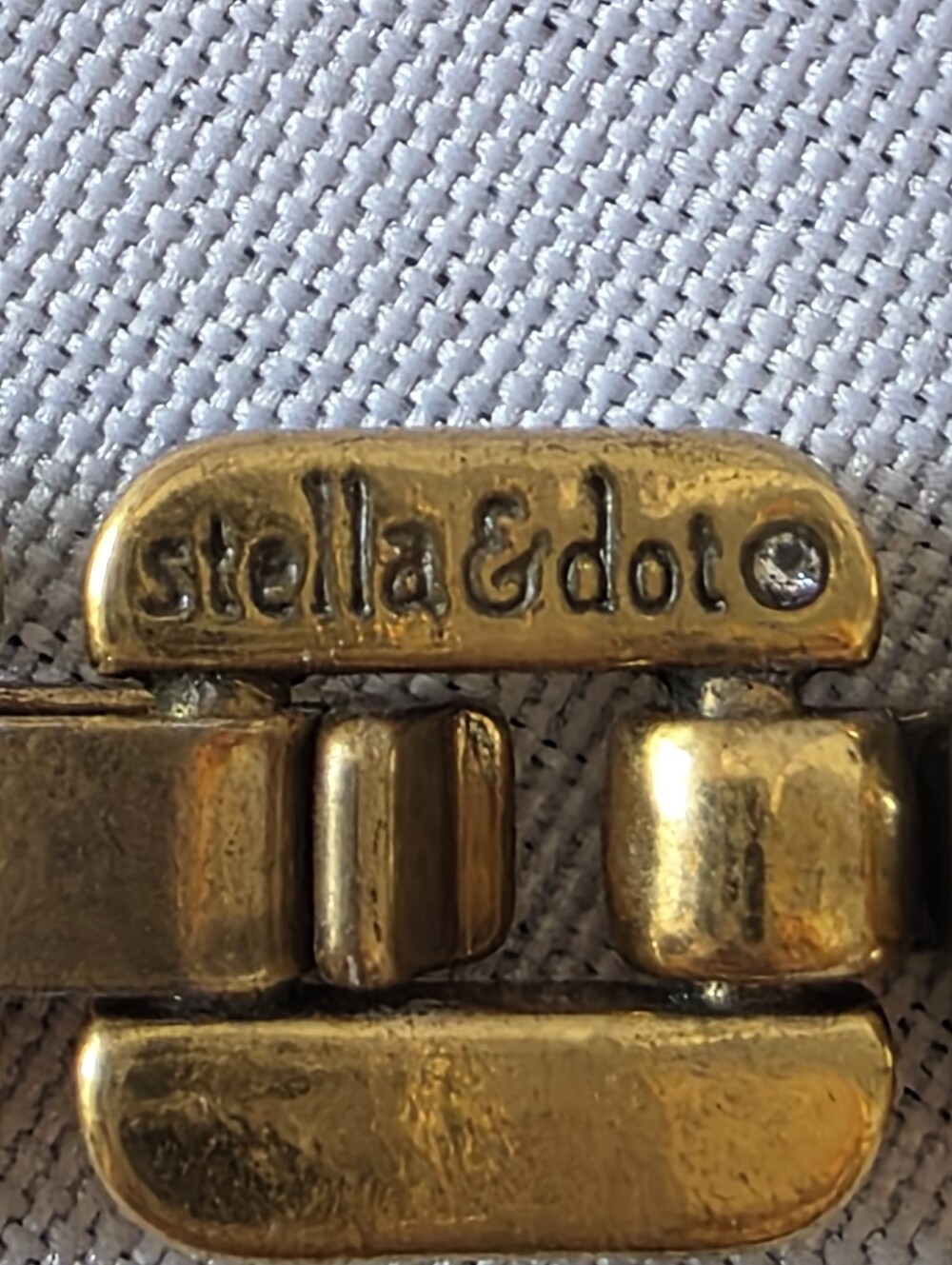 Stella & Dot Gold Tone Livvy Statement Bib Necklace - Picture 9 of 9
